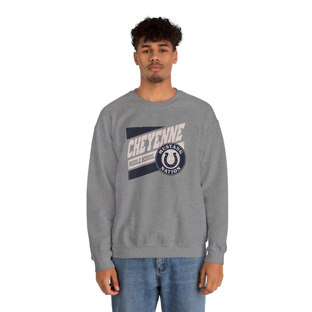Mustang Nation Crewneck Sweatshirt