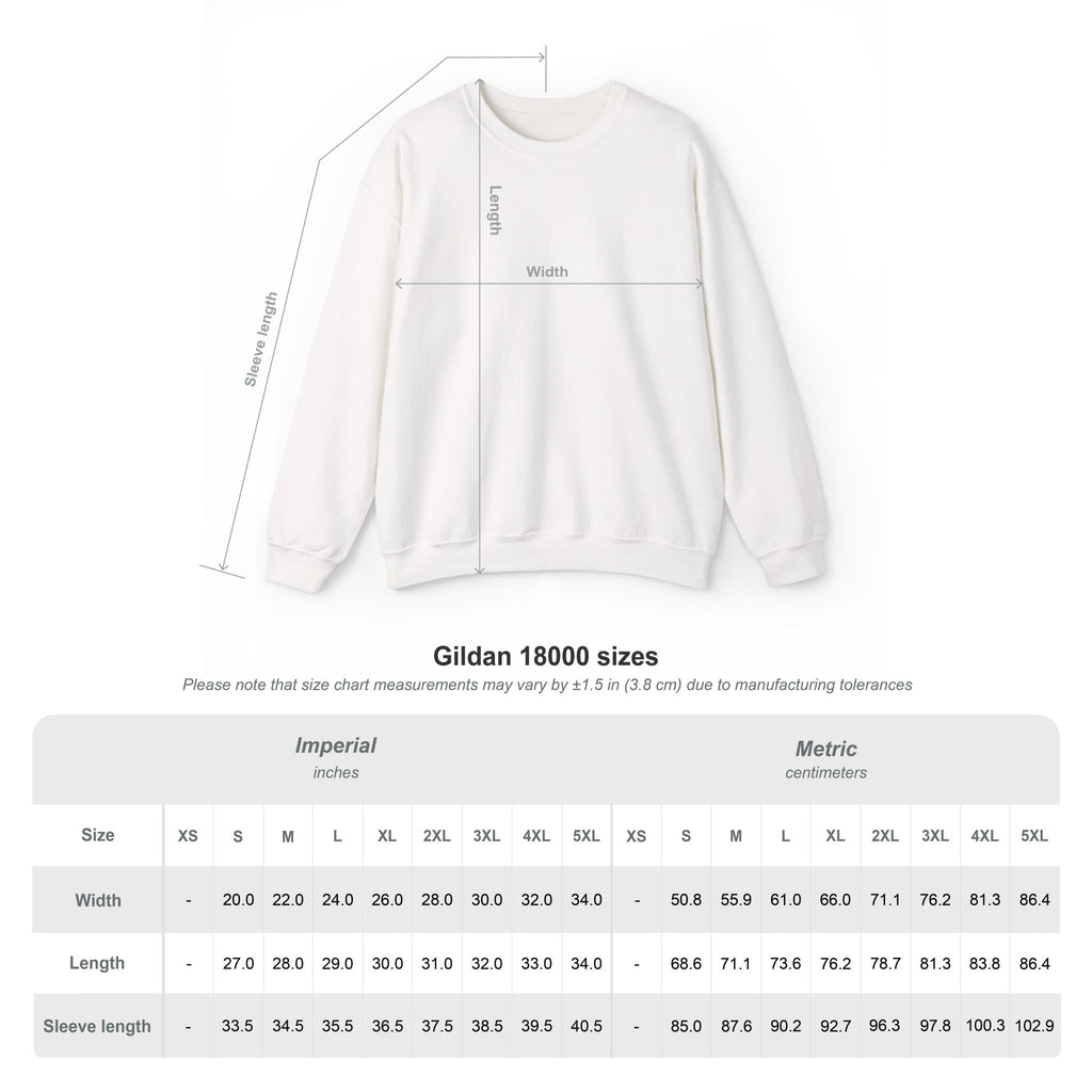 Embroidered White Mustang Crewneck Sweatshirt