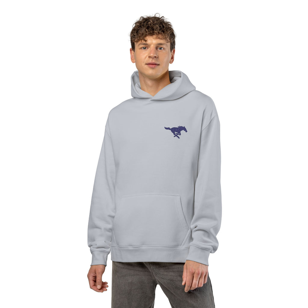 Embroidered Mustang AS Colour Hoodie
