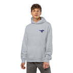 Embroidered Mustang AS Colour Hoodie