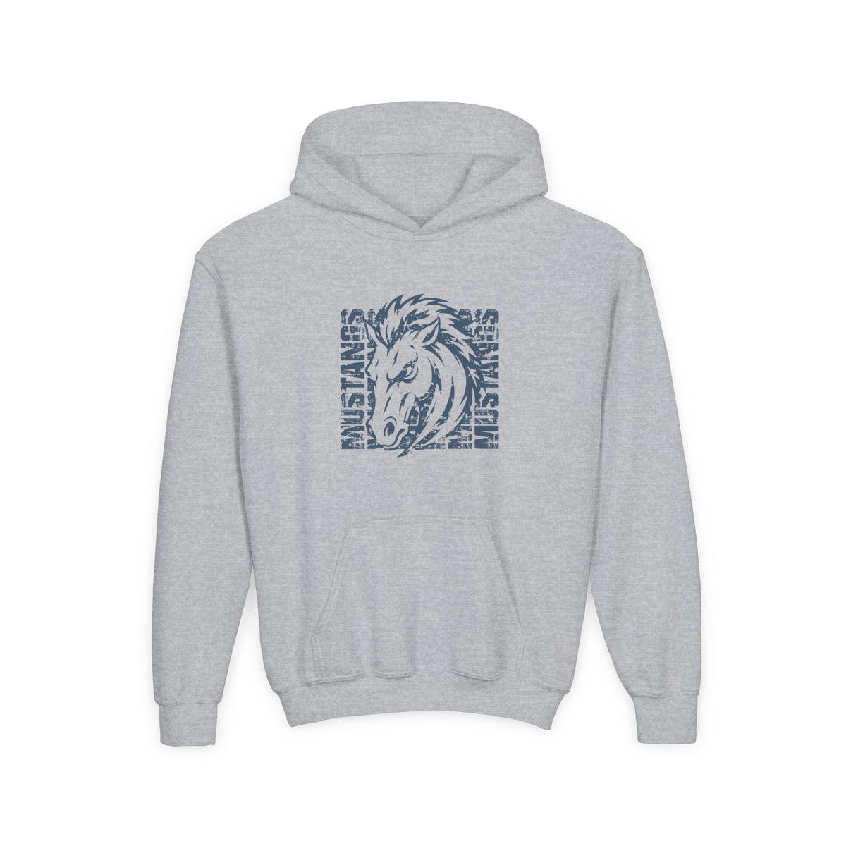 YOUTH Mustang Spirit Hooded Sweatshirt