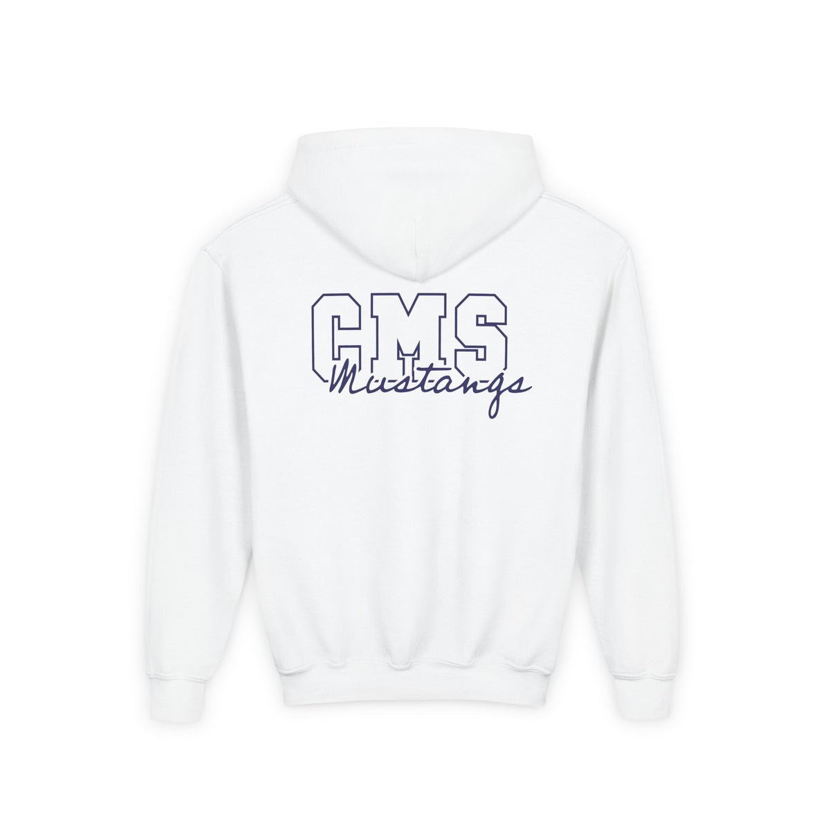 YOUTH CMS Hooded Sweatshirt (Front & Back Print)