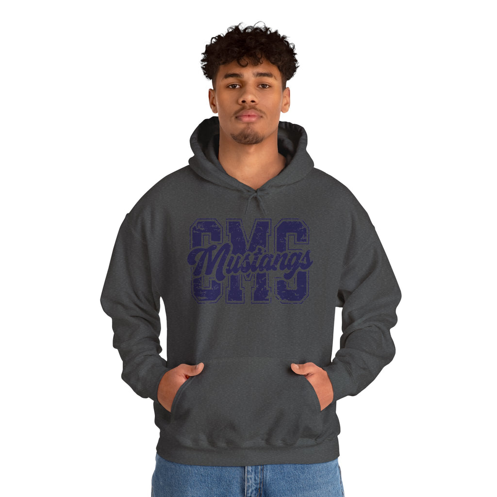 CMS Mustangs Hooded Sweatshirt