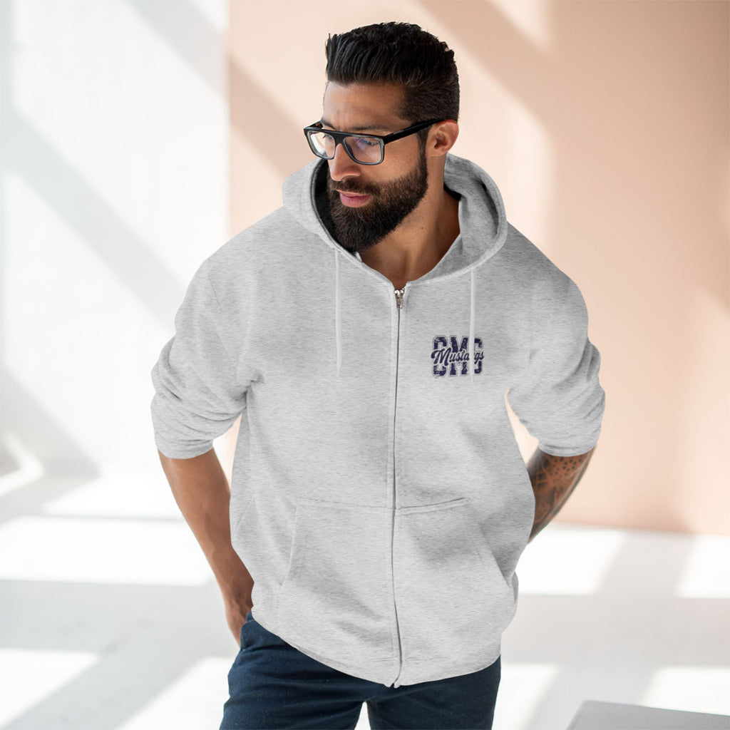 CMS Mustangs Zip Hoodie