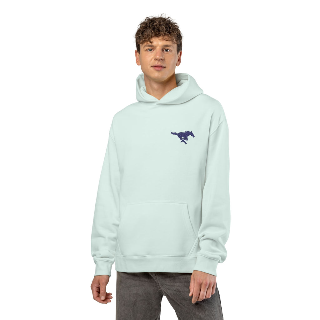 Embroidered Mustang AS Colour Hoodie