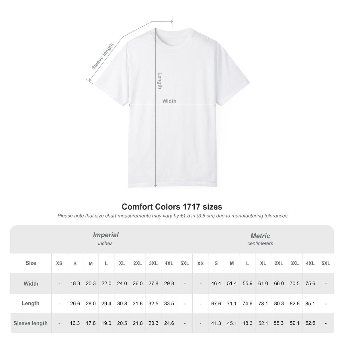 Mustang Spirit Comfort Colors Tee