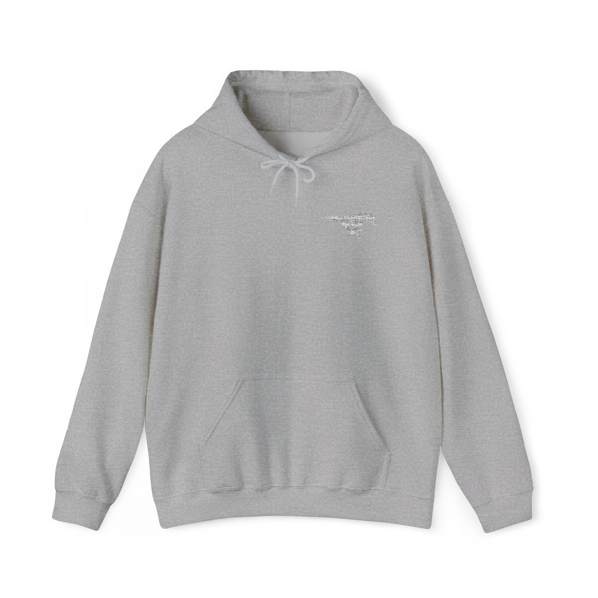 Embroidered Mustang Heavy Blend™ Hoodie