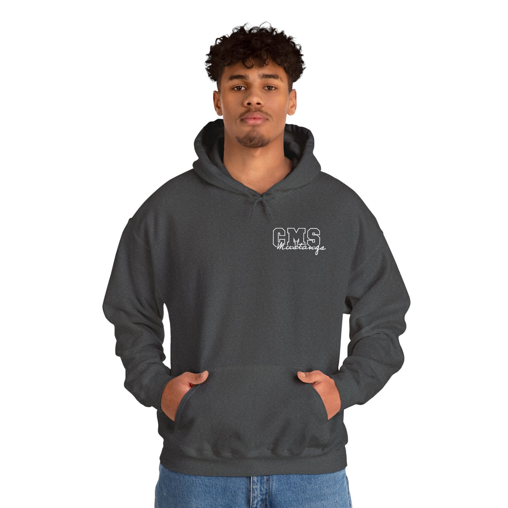 CMS Hoodie front and back