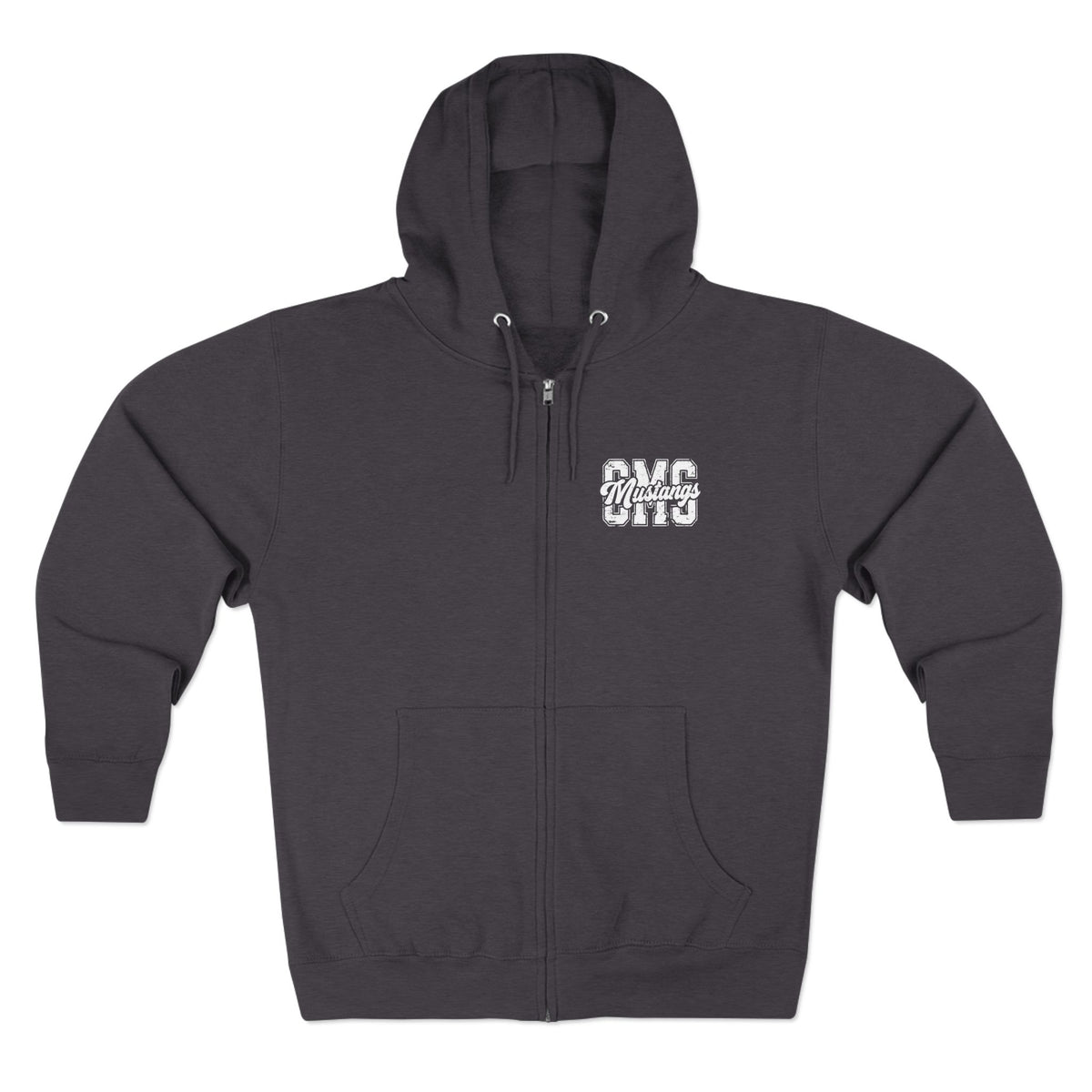 CMS Mustangs Zip Hoodie