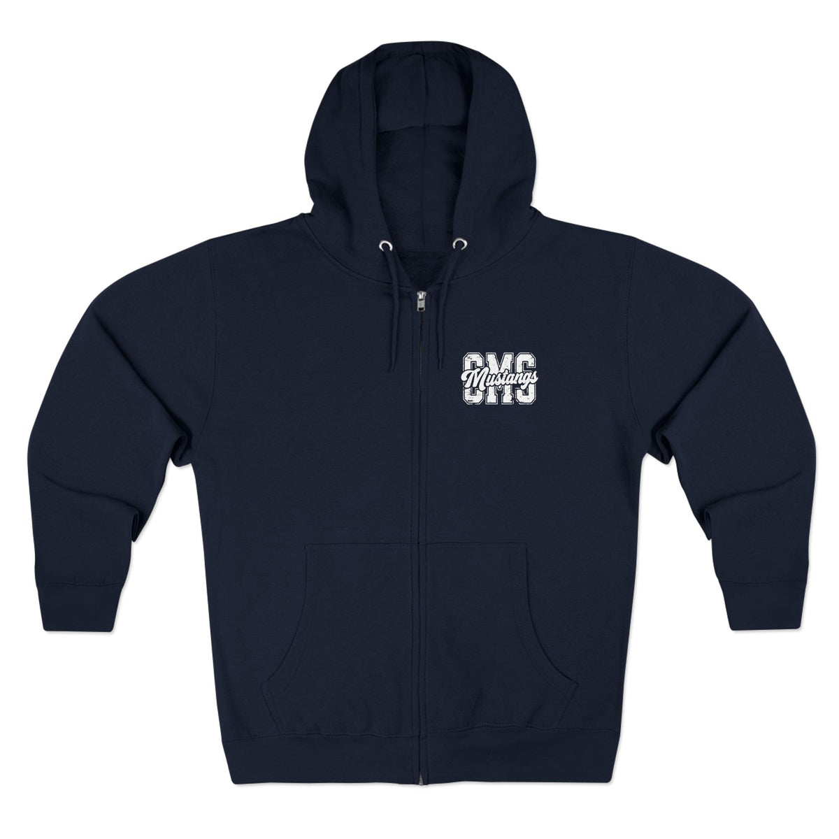 CMS Mustangs Zip Hoodie