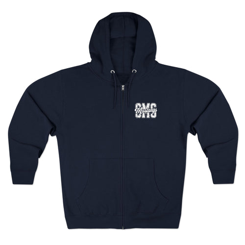 CMS Mustangs Zip Hoodie