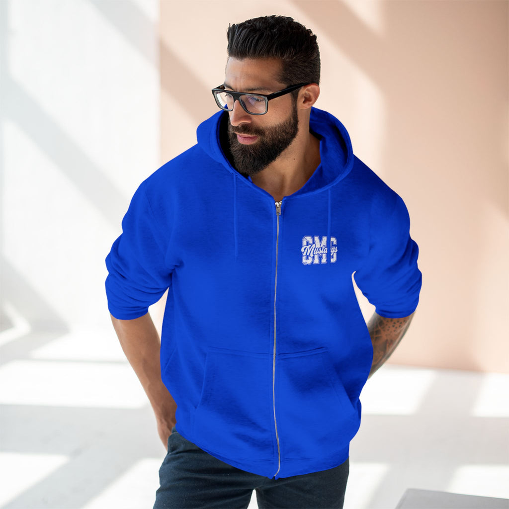 CMS Mustangs Zip Hoodie