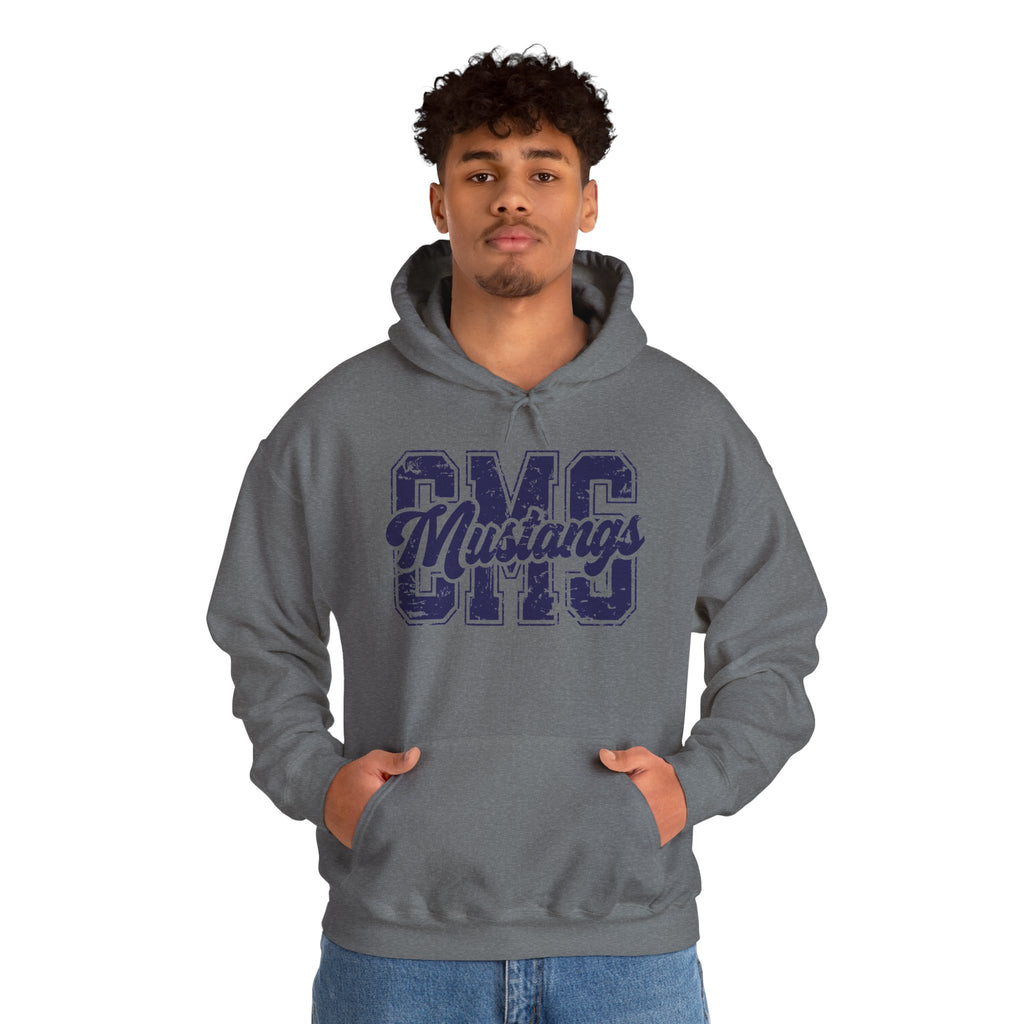 CMS Mustangs Hooded Sweatshirt