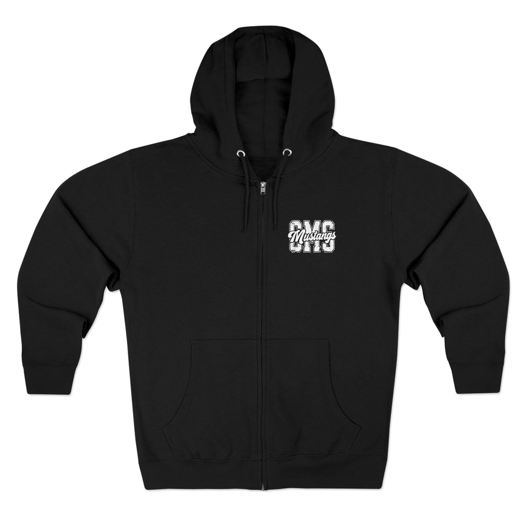 CMS Mustangs Zip Hoodie