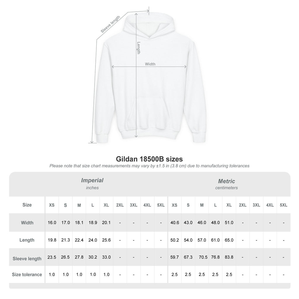 YOUTH Mustang Hooded Sweatshirt