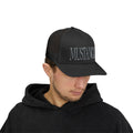 Embroidered Mustangs Trucker Hat
