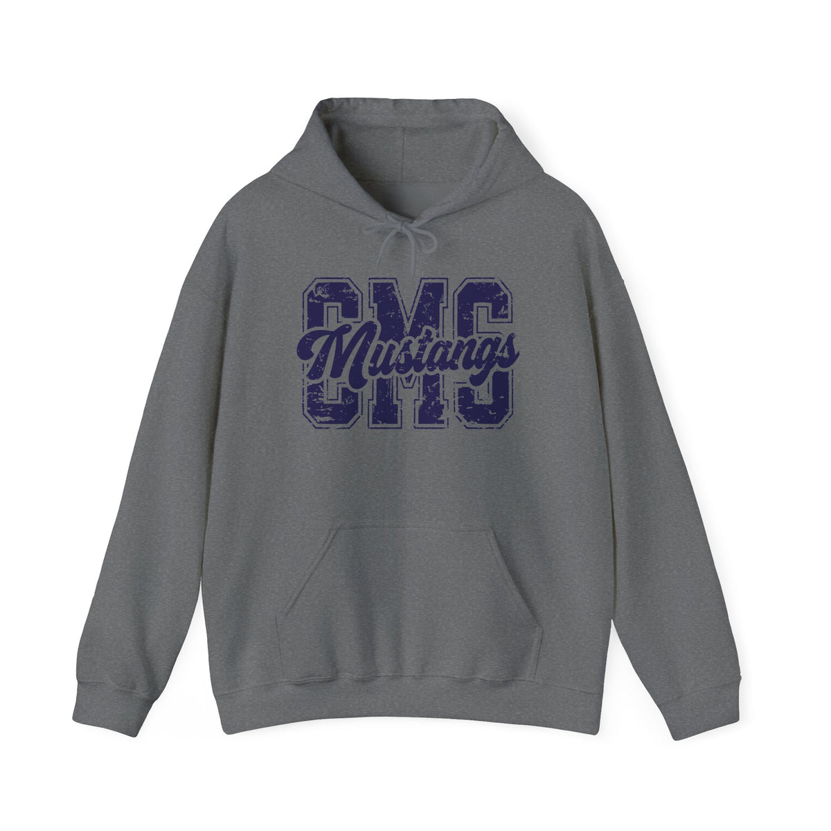 CMS Mustangs Hooded Sweatshirt