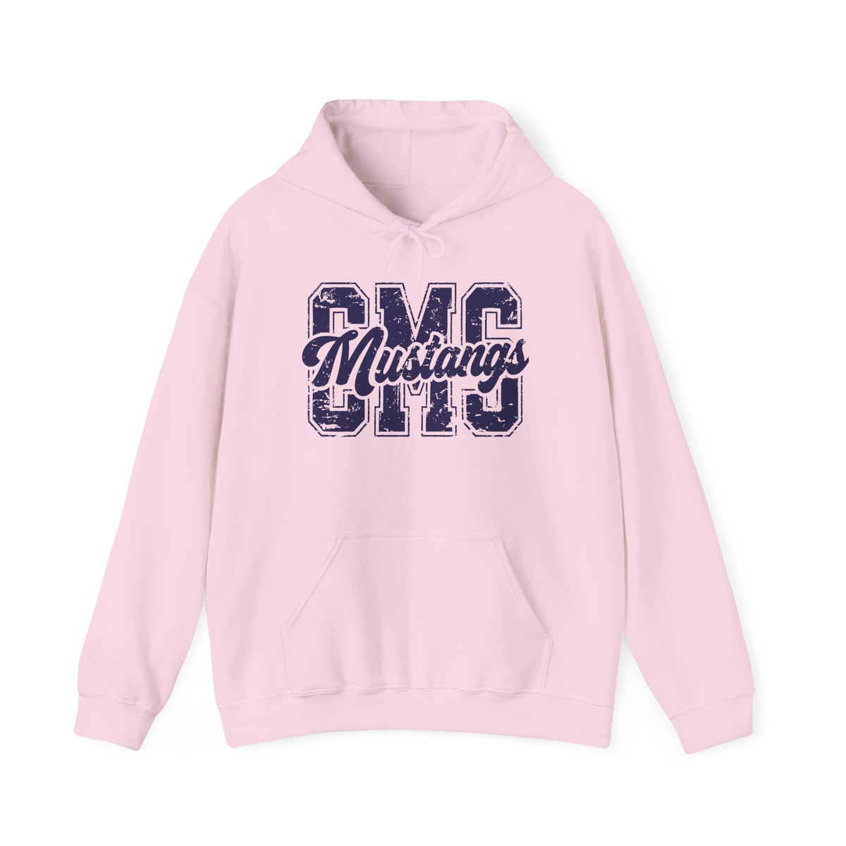 CMS Mustangs Hooded Sweatshirt