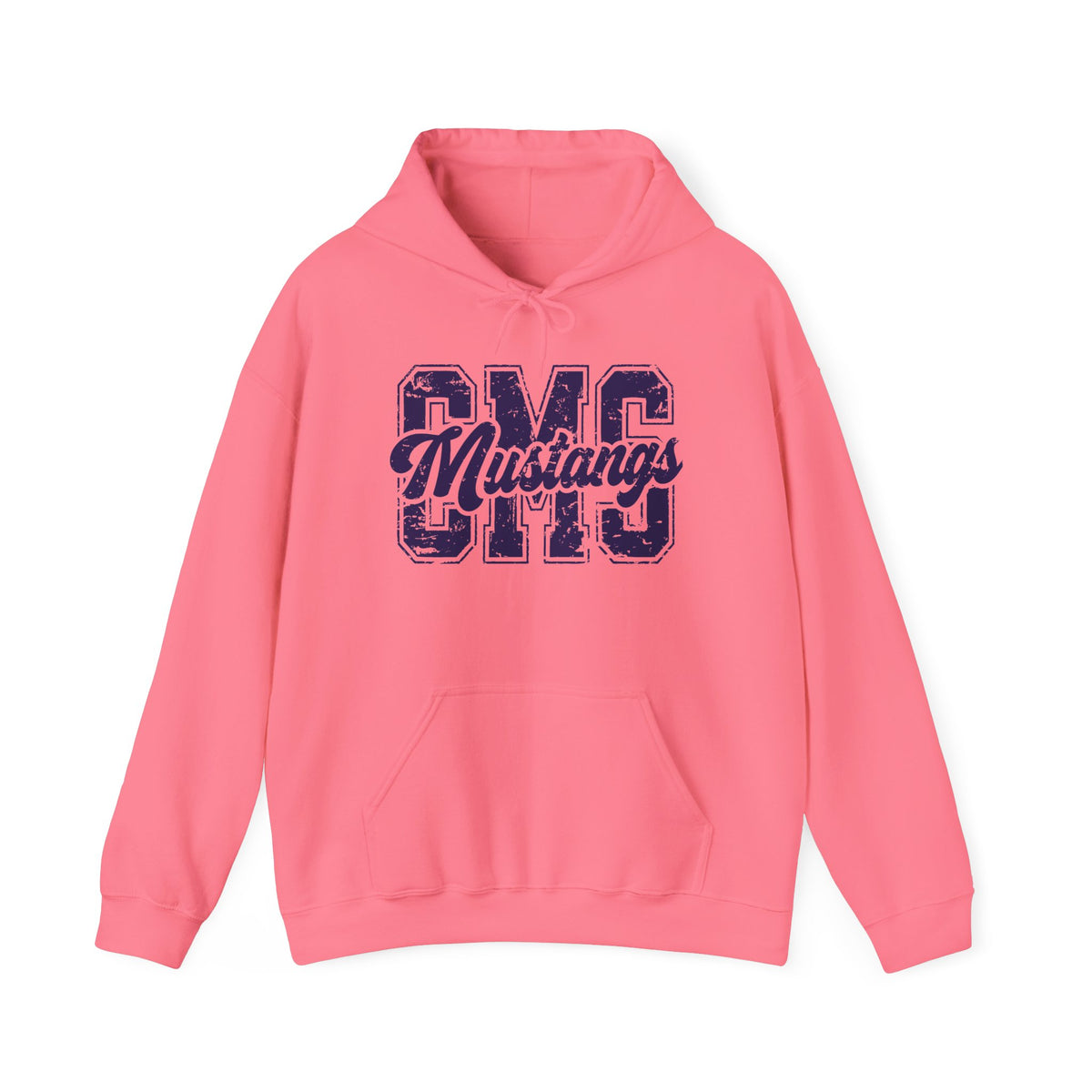 CMS Mustangs Hooded Sweatshirt
