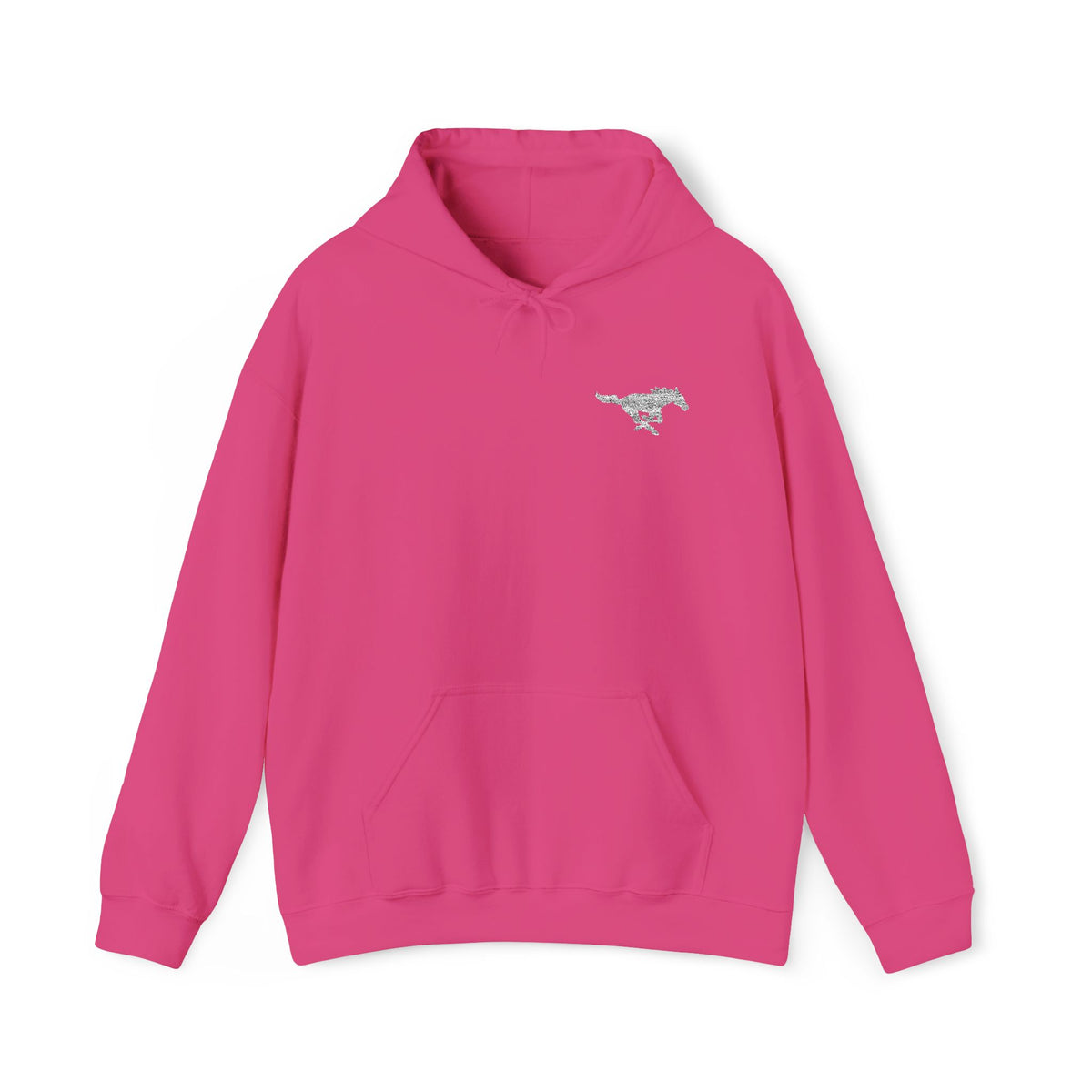 Embroidered Mustang Heavy Blend™ Hoodie