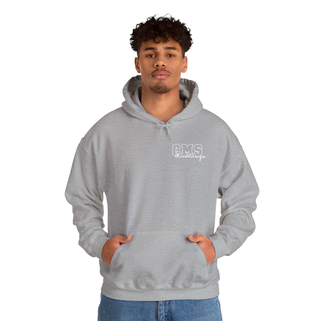 CMS Hoodie front and back