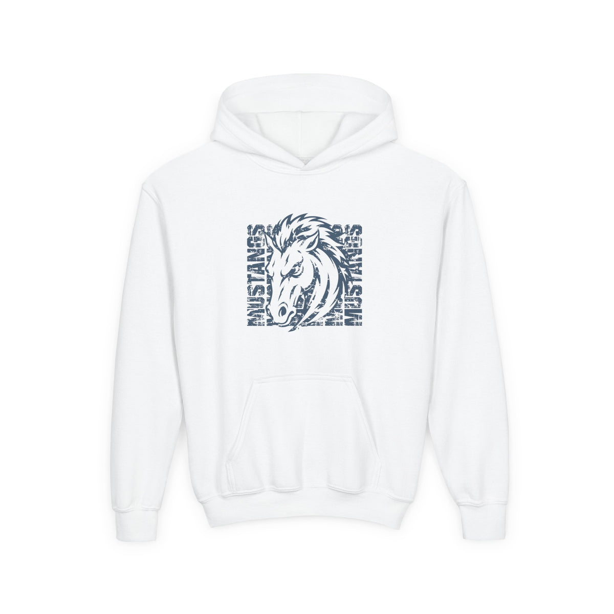 YOUTH Mustang Spirit Hooded Sweatshirt