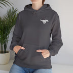 Embroidered Mustang Heavy Blend™ Hoodie