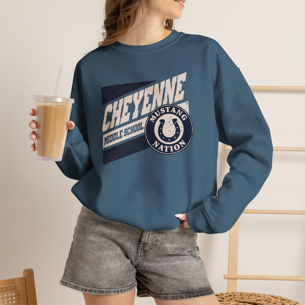 Mustang Nation Crewneck Sweatshirt