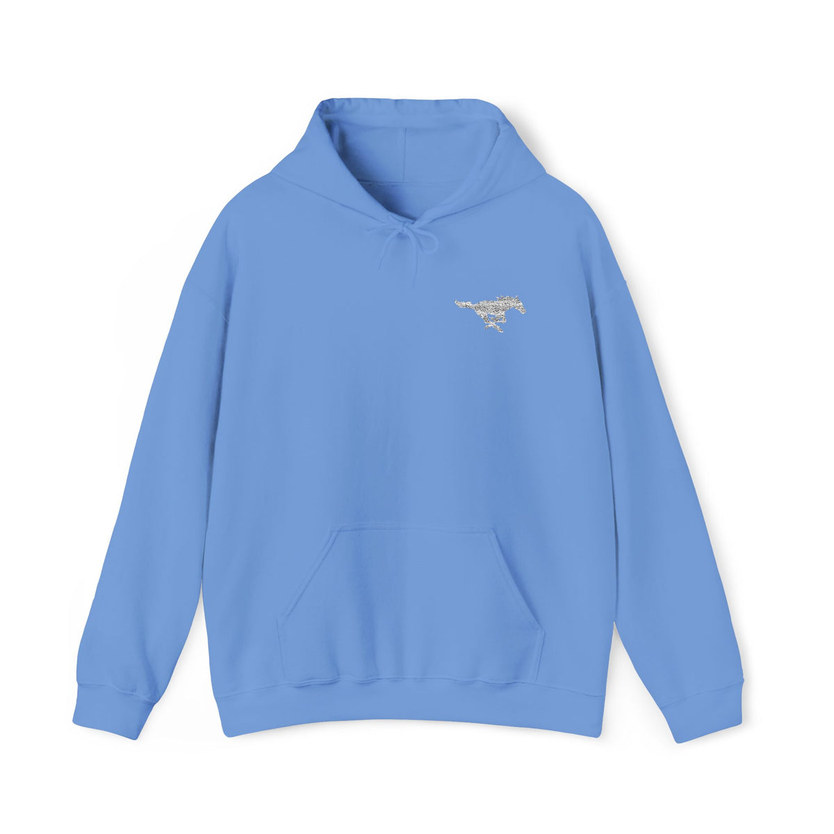 Embroidered Mustang Heavy Blend™ Hoodie