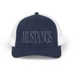 Embroidered Mustangs Trucker Hat