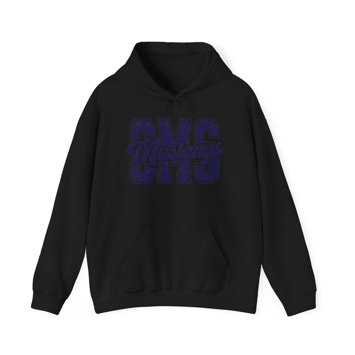 CMS Mustangs Hooded Sweatshirt
