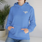 Embroidered Mustang Heavy Blend™ Hoodie