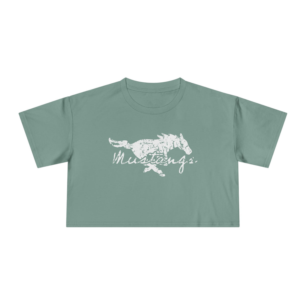 Women's Mustang Crop Tee