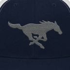 Embroidered Snapback Trucker Hat with horse