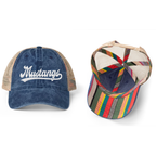 Women's Mustang Washed Mesh-Back Cap
