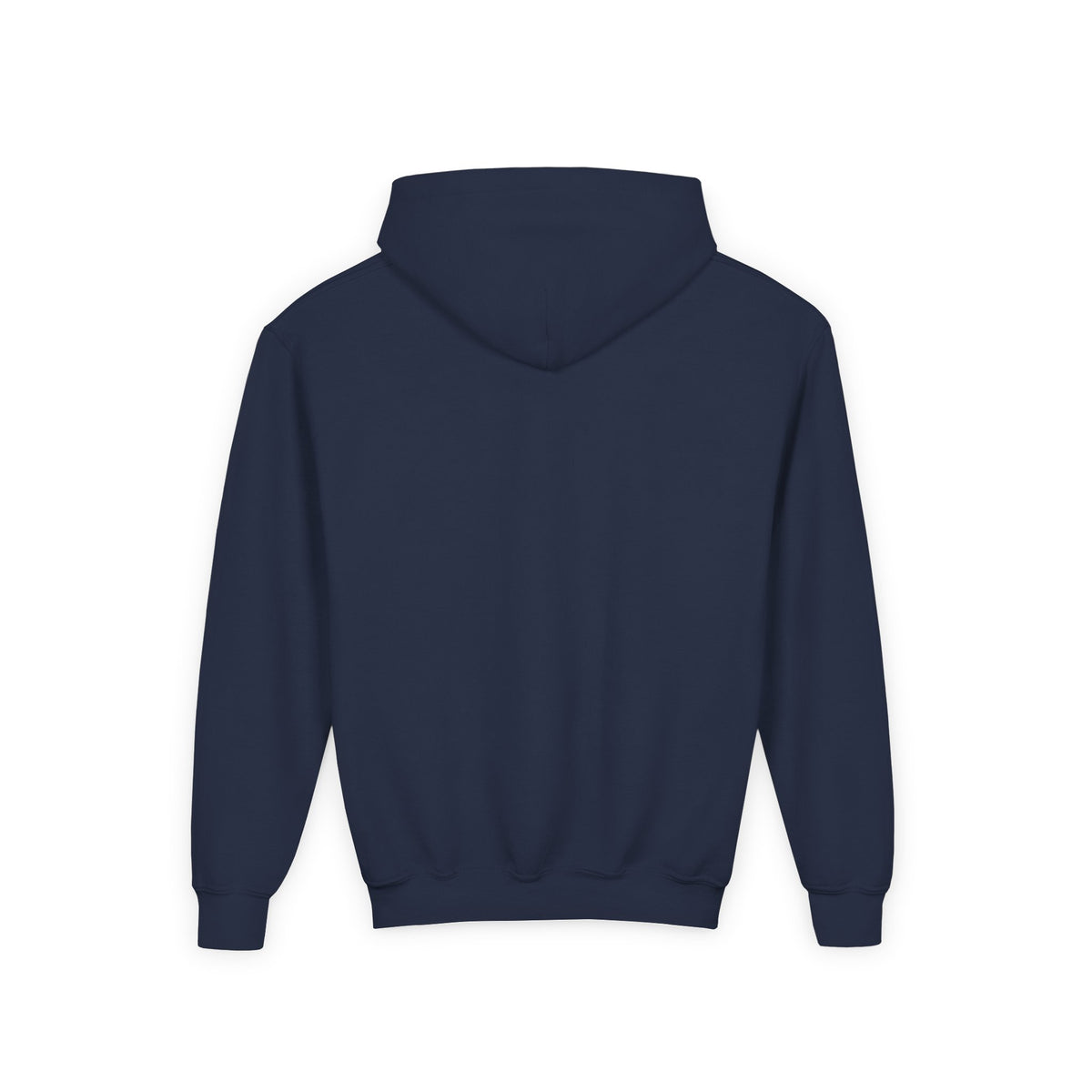 YOUTH Embroidered Blue Mustang Hoodie