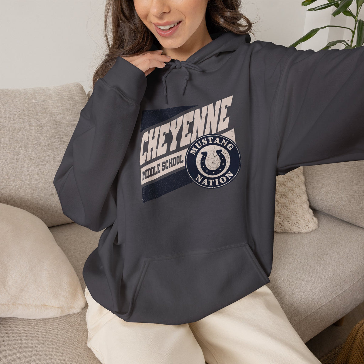 Mustang Nation Hooded Sweatshirt