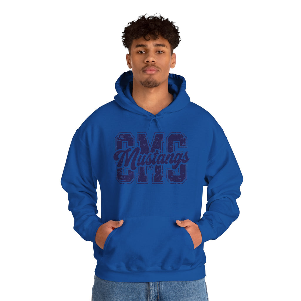 CMS Mustangs Hooded Sweatshirt