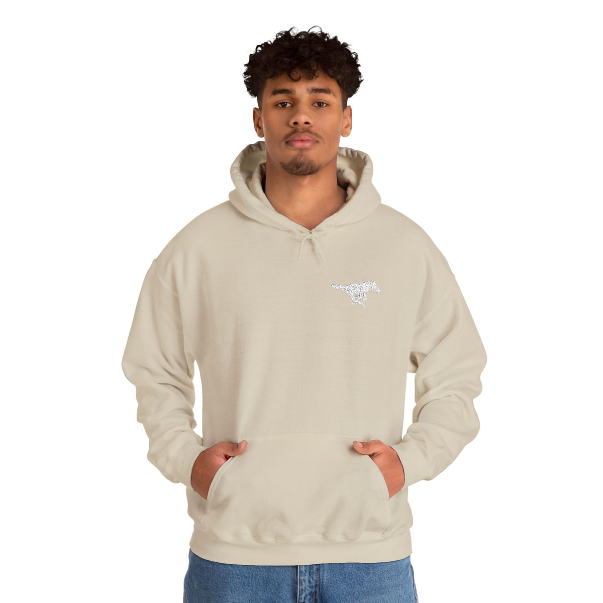 Embroidered Mustang Heavy Blend™ Hoodie