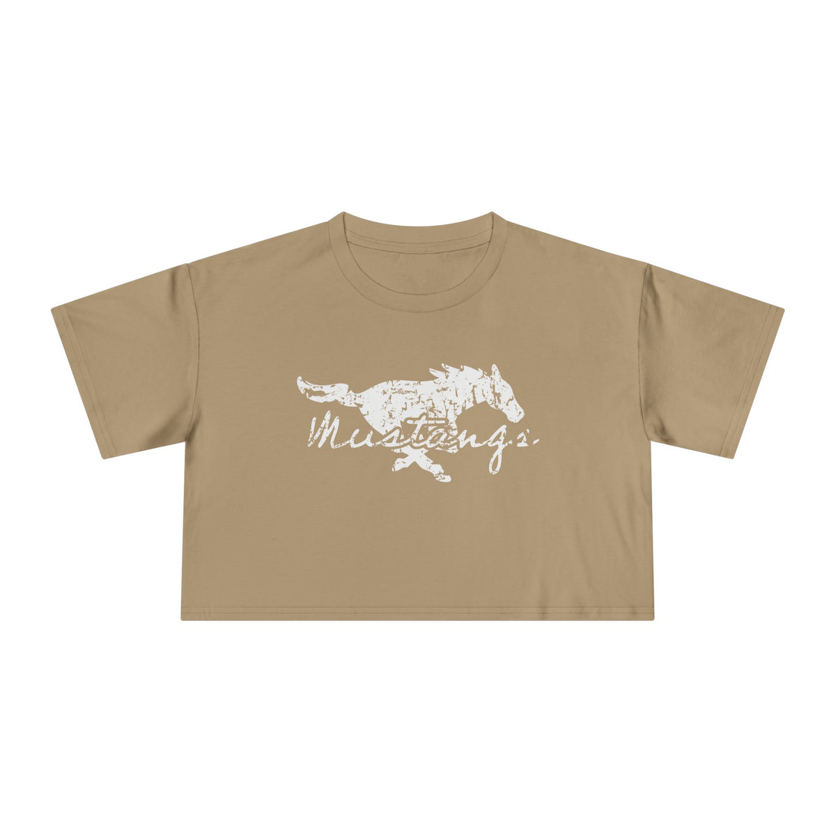 Women's Mustang Crop Tee