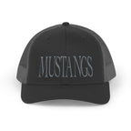 Embroidered Mustangs Trucker Hat