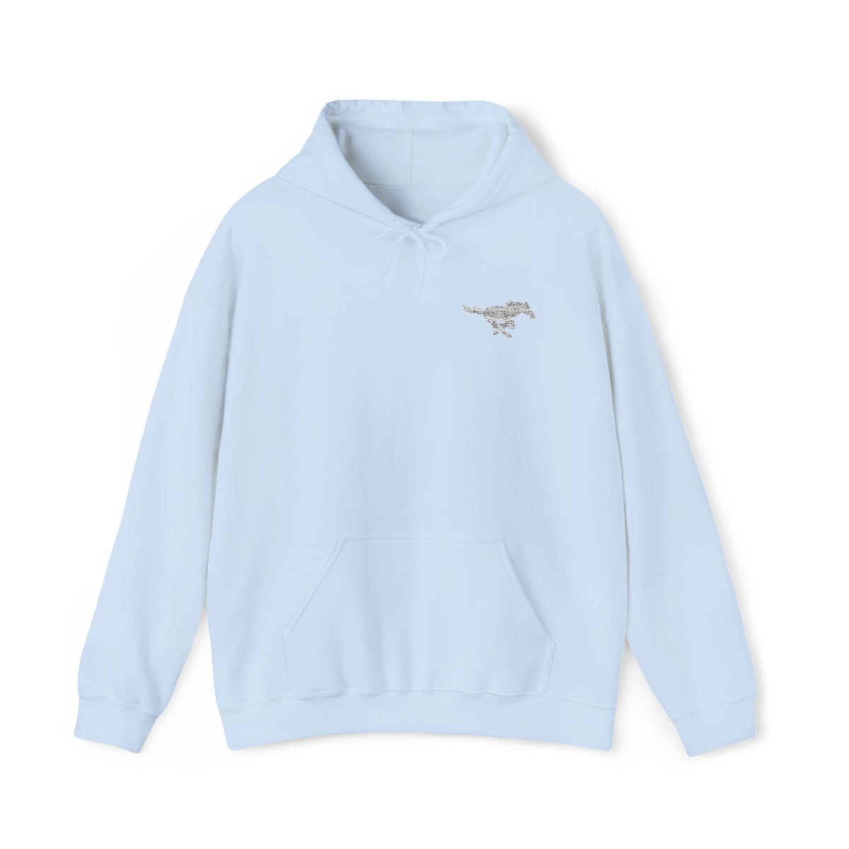 Embroidered Mustang Heavy Blend™ Hoodie