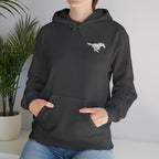 Embroidered Mustang Heavy Blend™ Hoodie
