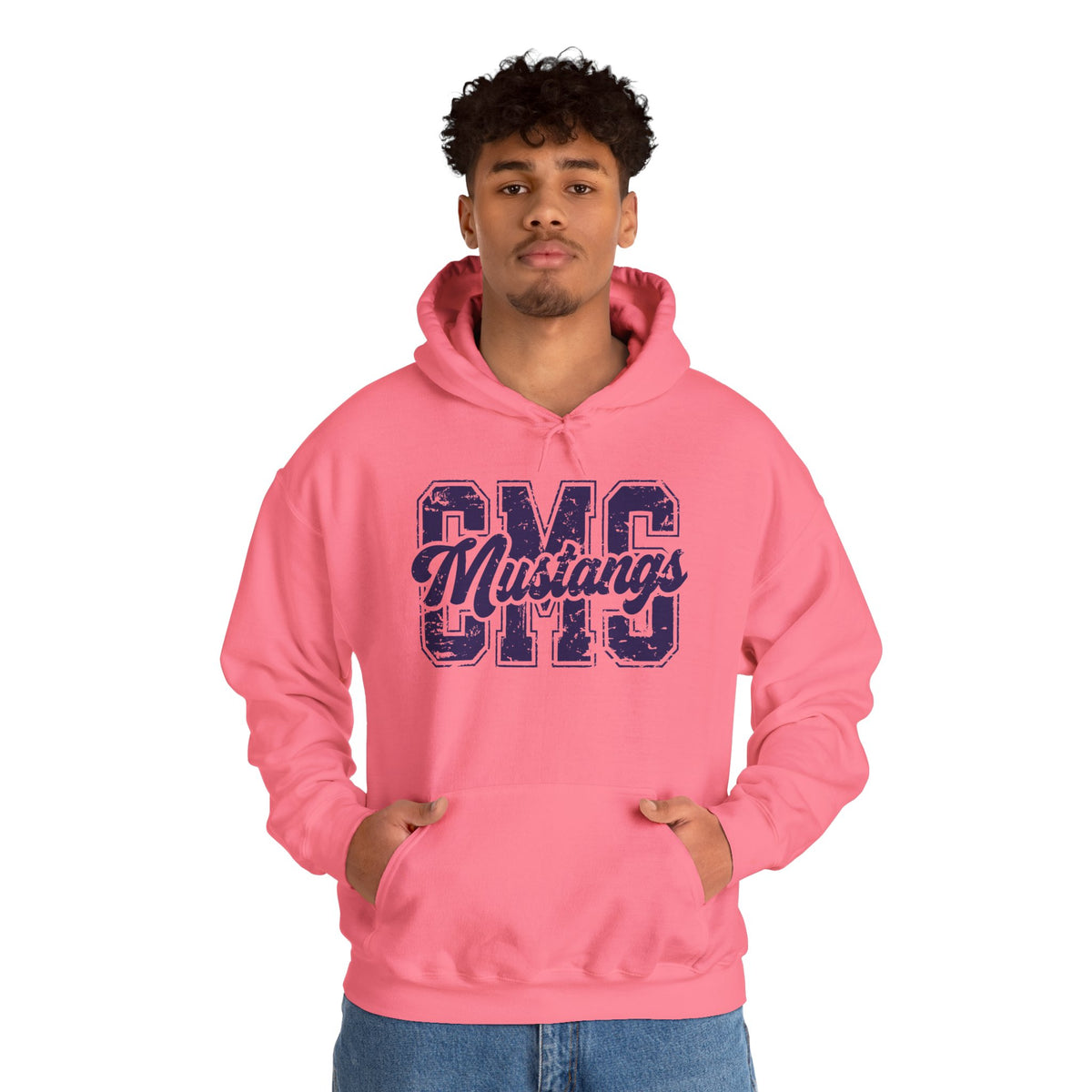 CMS Mustangs Hooded Sweatshirt