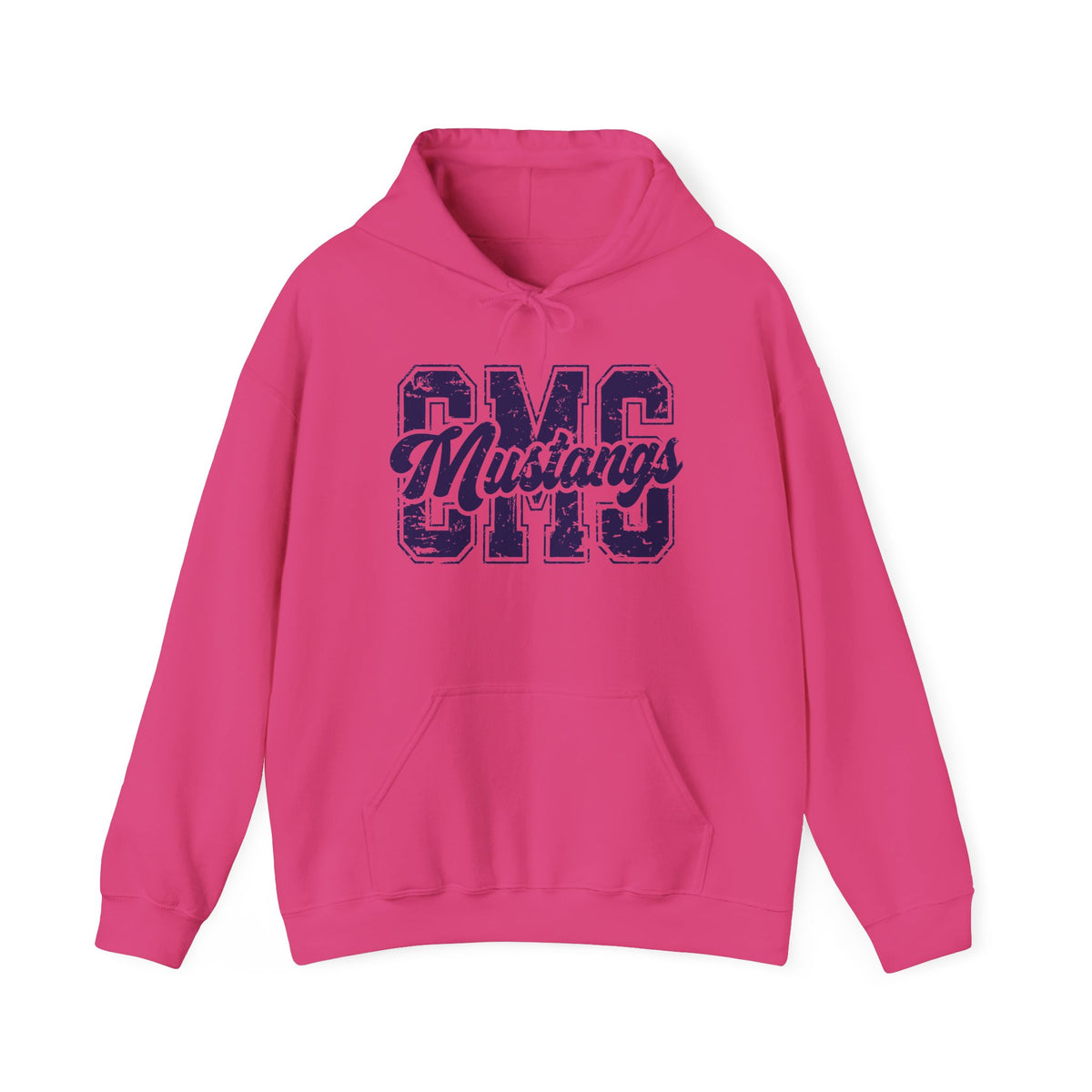 CMS Mustangs Hooded Sweatshirt