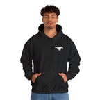 Embroidered Mustang Heavy Blend™ Hoodie
