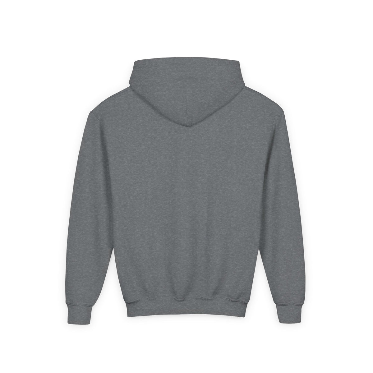 YOUTH Embroidered White Mustang Hoodie