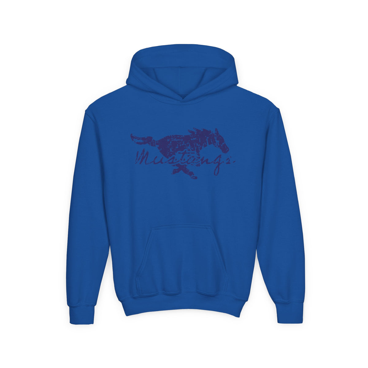 YOUTH Mustang Hooded Sweatshirt
