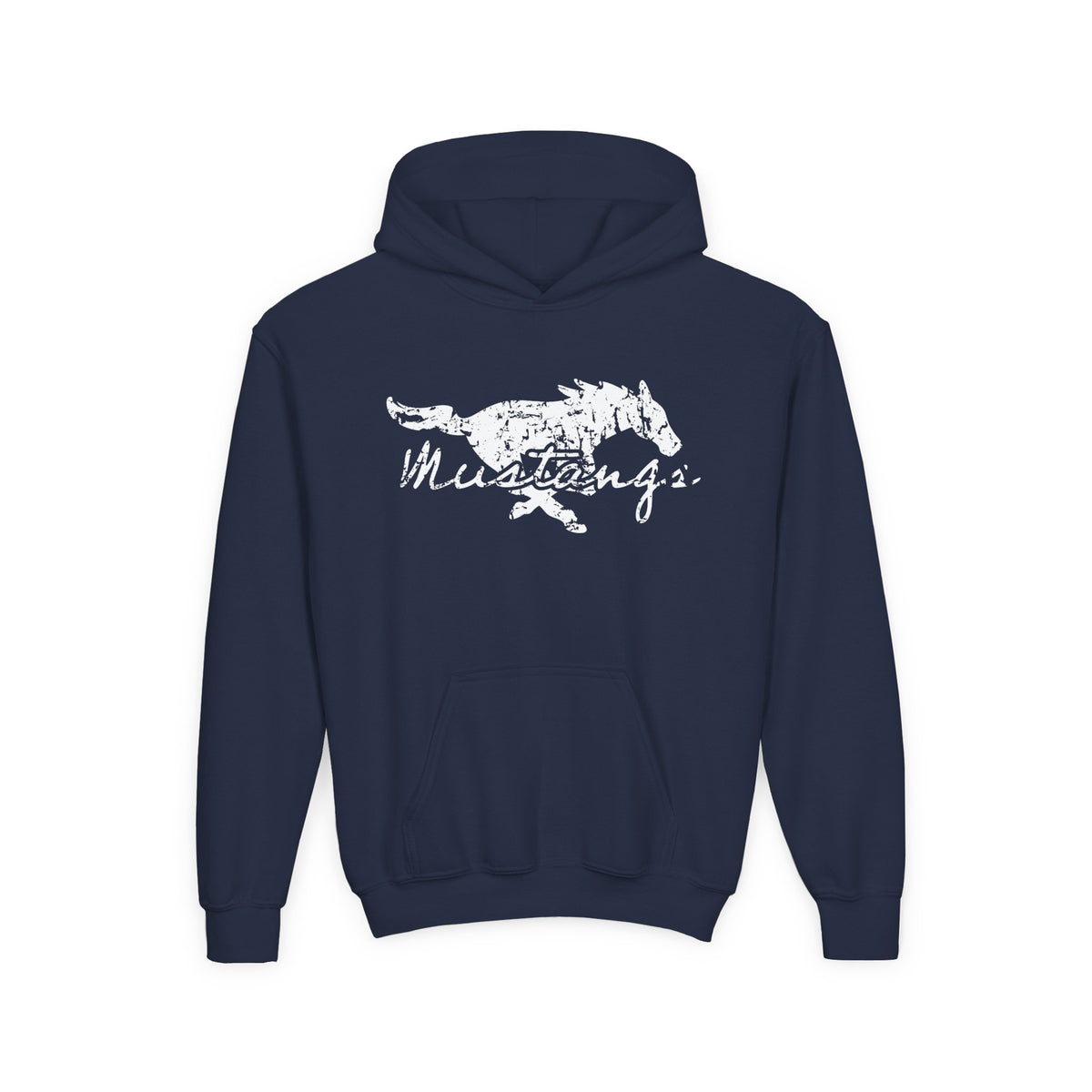 YOUTH Mustang Hooded Sweatshirt