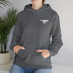 Embroidered Mustang Heavy Blend™ Hoodie